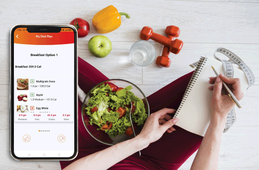 TRACK NUTRITION, COUNT CALORIE INTAKE AND EXPLORE HEALTHY FOOD OPTIONS