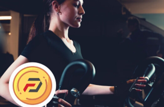 IT'S A WHOLE LOT OF FUN WHEN YOU CAN EXERCISE AND ALSO EARN
