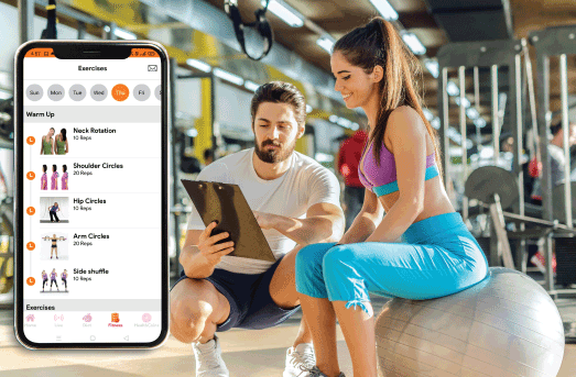 CUSTOMIZED WORKOUT PLANS TO GUIDE YOU ANYTIME, ANYWHERE